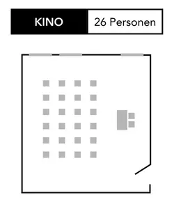 Raum Hubertus 8 Hubertus Kino