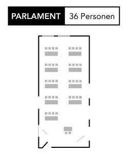 Poseidon Parlament Meetingraume Skizze